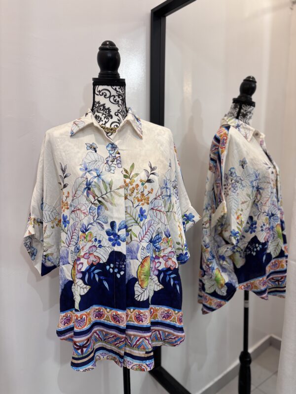 🌸 Chemise Imprimé Floral - Élégance Naturelle 🌸